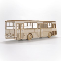 Autobus Ikarus 260 - skala 1:43 - model wycięty laserowo
