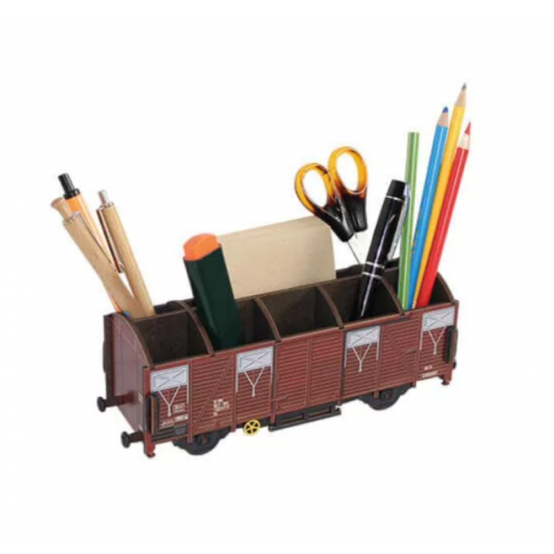 Przybornik na biurko wagon towarowy