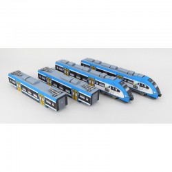 Model kartonowy Pociąg Elf II Koleje Śląskie