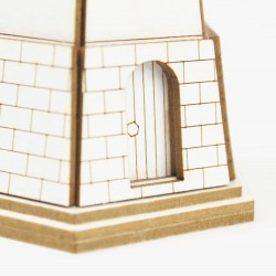 Latarnia morska - mini model wycięty laserowo