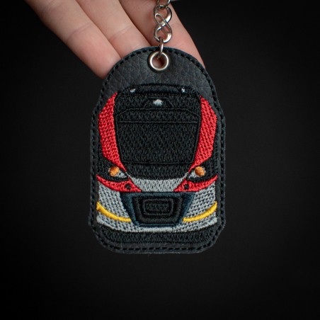 Brelok z haftowanym pociągiem Impuls