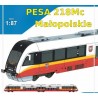 Model kartonowy Autobus Szynowy PESA 218Mc SA133 Koleje Małopolskie