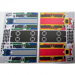 Model kartonowy RegioVan 212M Podkarpackie - dwa modele!