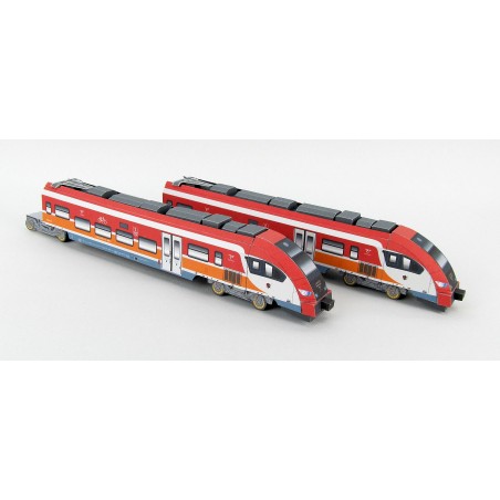 Model Kartonowy Pociąg Elf II POLREGIO