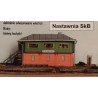Model kartonowy Nastawnia kolejowa w Skierniewicach SkB