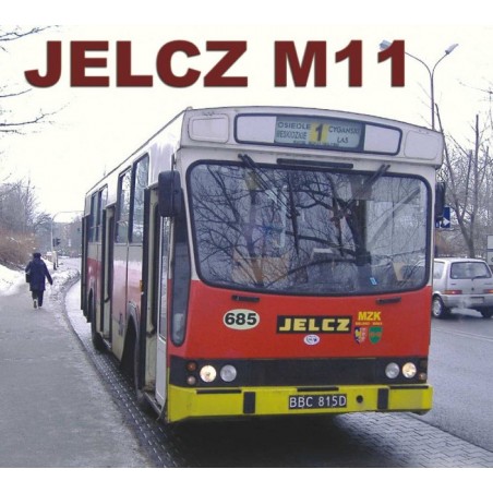 Model kartonowy Autobus miejski Jelcz M11