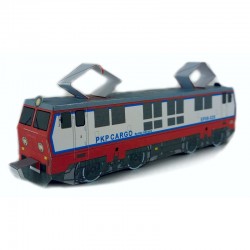 Model kartonowy Lokomotywa Elektryczna EP09 w barwach PKP CARGO.