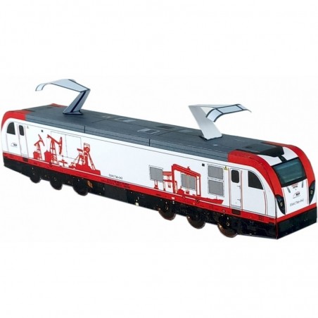 Model kartonowy Lokomotywa Elektryczna DRAGON 2 w barwach RCP