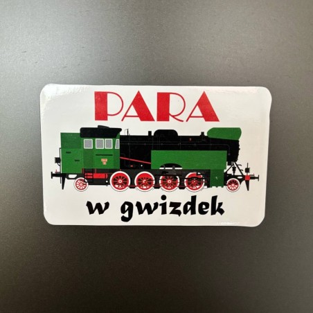 Magnes z parowozem TKt48
