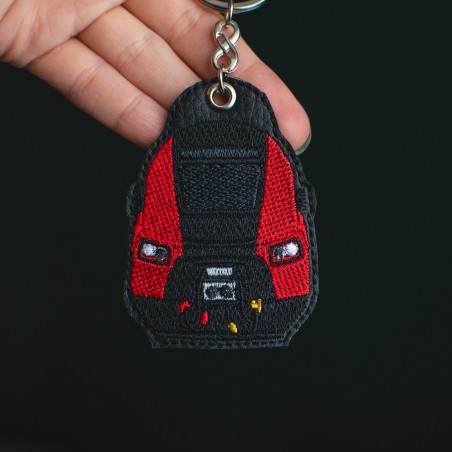 Brelok z haftowanym pociągiem ED72