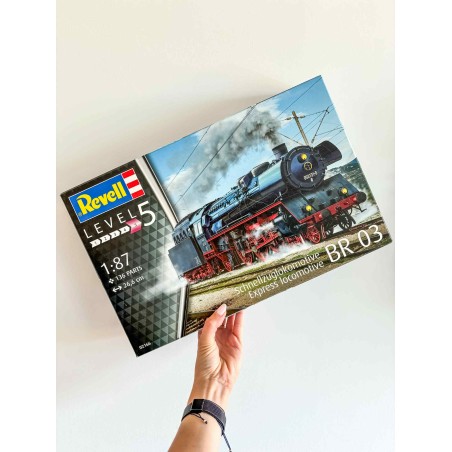 Parowóz BR03/Pm2 - model plastikowy