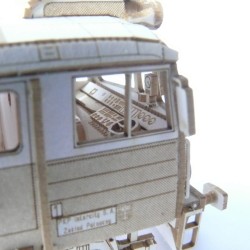 Lokomotywa EP07-338 - 1:87 - model wycięty laserowo