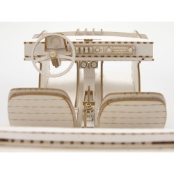 Fiat 126p MALUCH - skala 1:12 - model wycięty laserowo