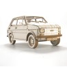 Fiat 126p MALUCH - skala 1:12 - model wycięty laserowo