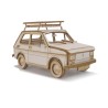 Fiat 126p MALUCH + bagażnik dachowy- skala 1:32 - model wycięty laserowo