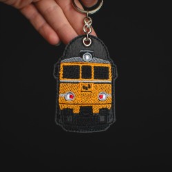 Brelok z haftowaną...