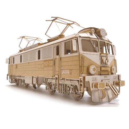 Lokomotywa EP07-338 - 1:43 - model wycięty laserowo