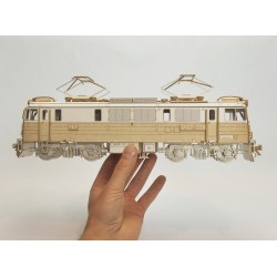 Lokomotywa EP07-338 - 1:43 - model wycięty laserowo