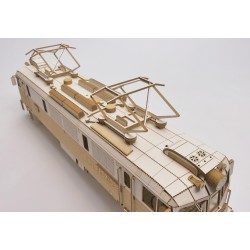 Lokomotywa EP07-338 - 1:43 - model wycięty laserowo
