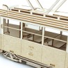 Tramwaj Konstal 4N 1:43 - model wycięty laserowo