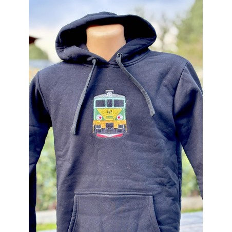 Bluza z kapturem - haftowana lokomotywa EP07 TRAPEZ rozmiar S