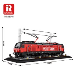 Klocki lokomotywa Simens VECTRON 1889 elementów