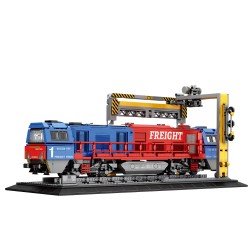 Klocki lokomotywa spalinowa...