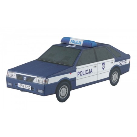 Model kartonowy Polonez Caro Policja