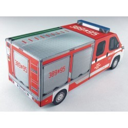 Model kartonowy Peugeot Straż Pożarna.