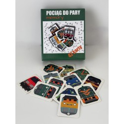Gra memory - POCIĄG DO PARY