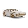 Delorean DMC-12 - Skala 1:24 - model wycięty laserowo