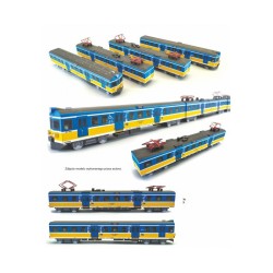 Model kartonowy Pociąg...