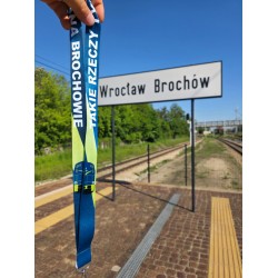 Smycz "Kolej na Brochowie" z niebieską SM42