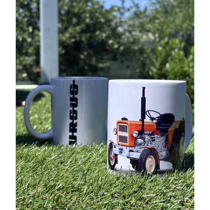 Kubek traktorem URSUS C330 bez kabiny