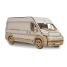 FIAT DUCATO - L3H2 - Skala 1:24 - model wycięty laserowo