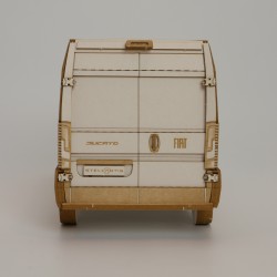 FIAT DUCATO - L3H2 - Skala 1:24 - model wycięty laserowo