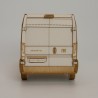 FIAT DUCATO - L3H2 - Skala 1:24 - model wycięty laserowo