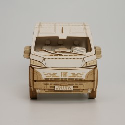 FIAT DUCATO - L3H2 - Skala 1:24 - model wycięty laserowo