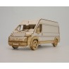 FIAT DUCATO - L3H2 - Skala 1:24 - model wycięty laserowo