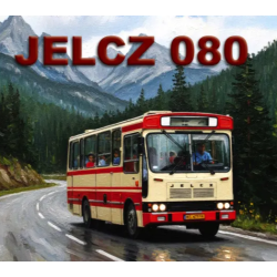 Model kartonowy autobus...