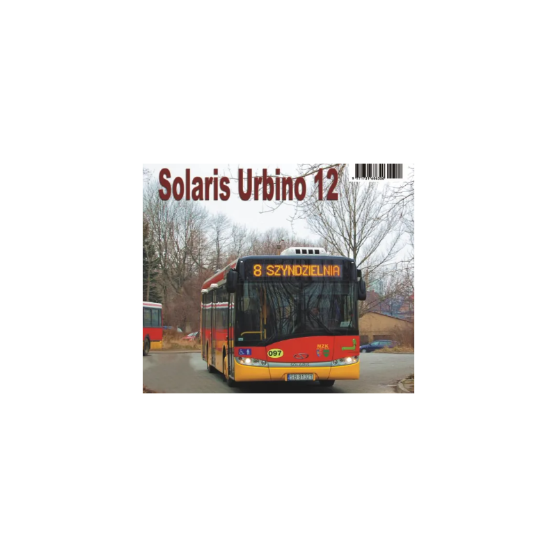 Model kartonowy autobus Solaris Urbino 12 MPK Bielsko-Biała