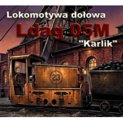 Model kartonowy Lokomotywa...