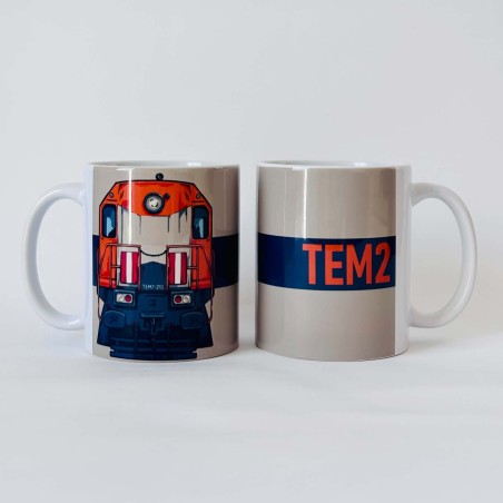 Kubek z lokomotywą TEM2 Tamara - CTL Logistic