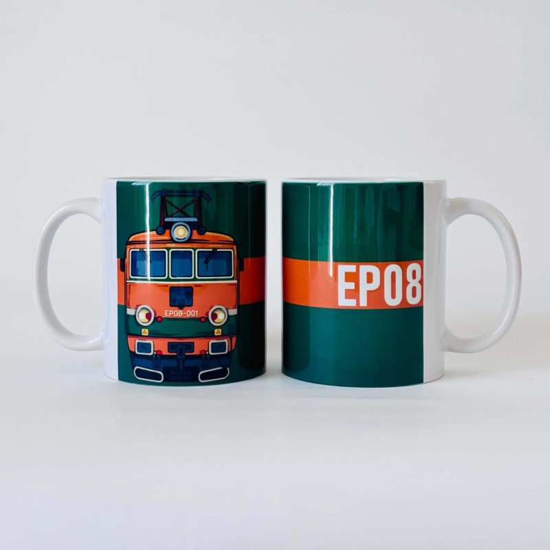 Kubek z lokomotywą EP08-001