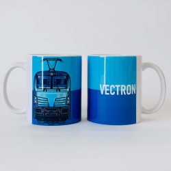 Kubek z lokomotywą Vectron...