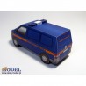 Model kartonowy Bus Straż Ochrony Kolei