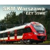 Model kartonowy Pociąg pasażerski SKM Warszawa EZT 35WE "Impuls"
