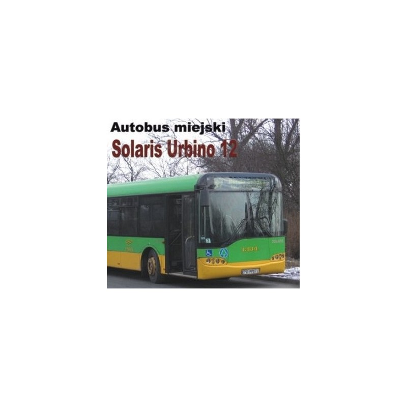 Model kartonowy autobus Solaris Urbino 12 MZK Poznań