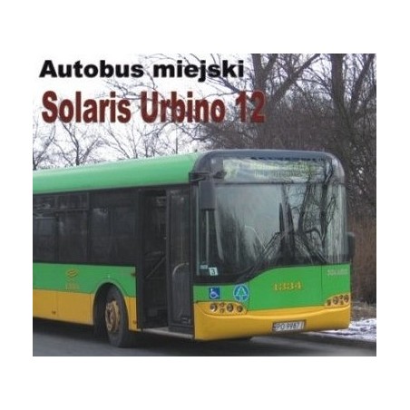 Model kartonowy autobus Solaris Urbino 12 MZK Poznań