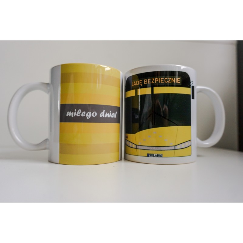 Kubek z autobusem SOLARIS